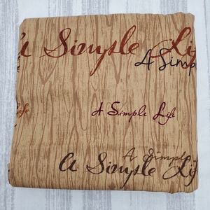 New Fabric: 6 Yards - A Simple Life Print